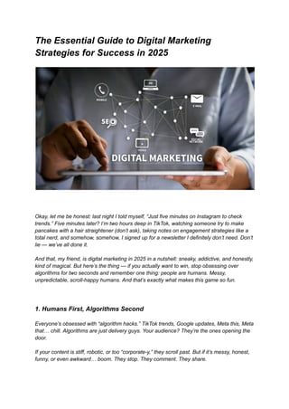 The Essential Guide to Digital Marketing Strategies for Success in 2025 ...