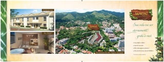 Fachada das Casas




                                                                                                            Fotomontagem
                                                                                                                                                                                Sua vida vai ser
                 Perspectivas ilustrativas.




                                                                                                                                                                                eternamente
                                                                                         Spa - Gourmet*

                                                                                                                                                                                           grata a você.
                                                                                           Casa tríplex




                                                                                                                                                                                • Casas dúplex e tríplex;

                                                                                                                                                                                • 4 quartos com suíte;

                                                                                                                                                                                • SPA e churrasqueira exclusivos*;

                                                                                                                                                                                • Área total do terreno: mais de 49.000 m2.
                                                                                                                           Rua Geminiano Góis, 882 - Freguesia - Jacarepaguá.
                                              * Kit acabamento vendido separadamente.                                                                                           * Kit acabamento vendido separadamente.




F2390_MINI BOOK.indd 6-7                                                                                                                                                                                                      10/29/12 11:55 AM
 