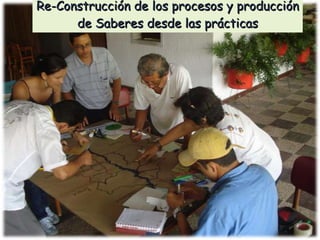 Re-Construcción de los procesos y producción de Saberes desde las prácticas 