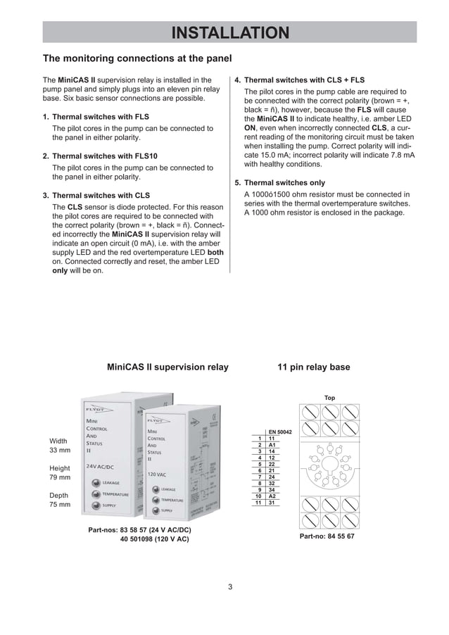 Minicas Double Sensor Minicas | PDF