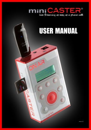 user manual
version 1.0
 