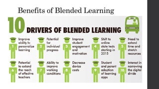 Benefits of Blended Learning
 