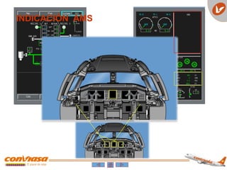 EICAS
MFD
INDICACIÓN AMS
 
