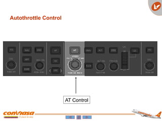 Autothrottle Control
AT Control
 