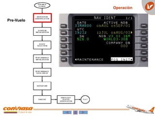 Operación
Pre-Vuelo
 