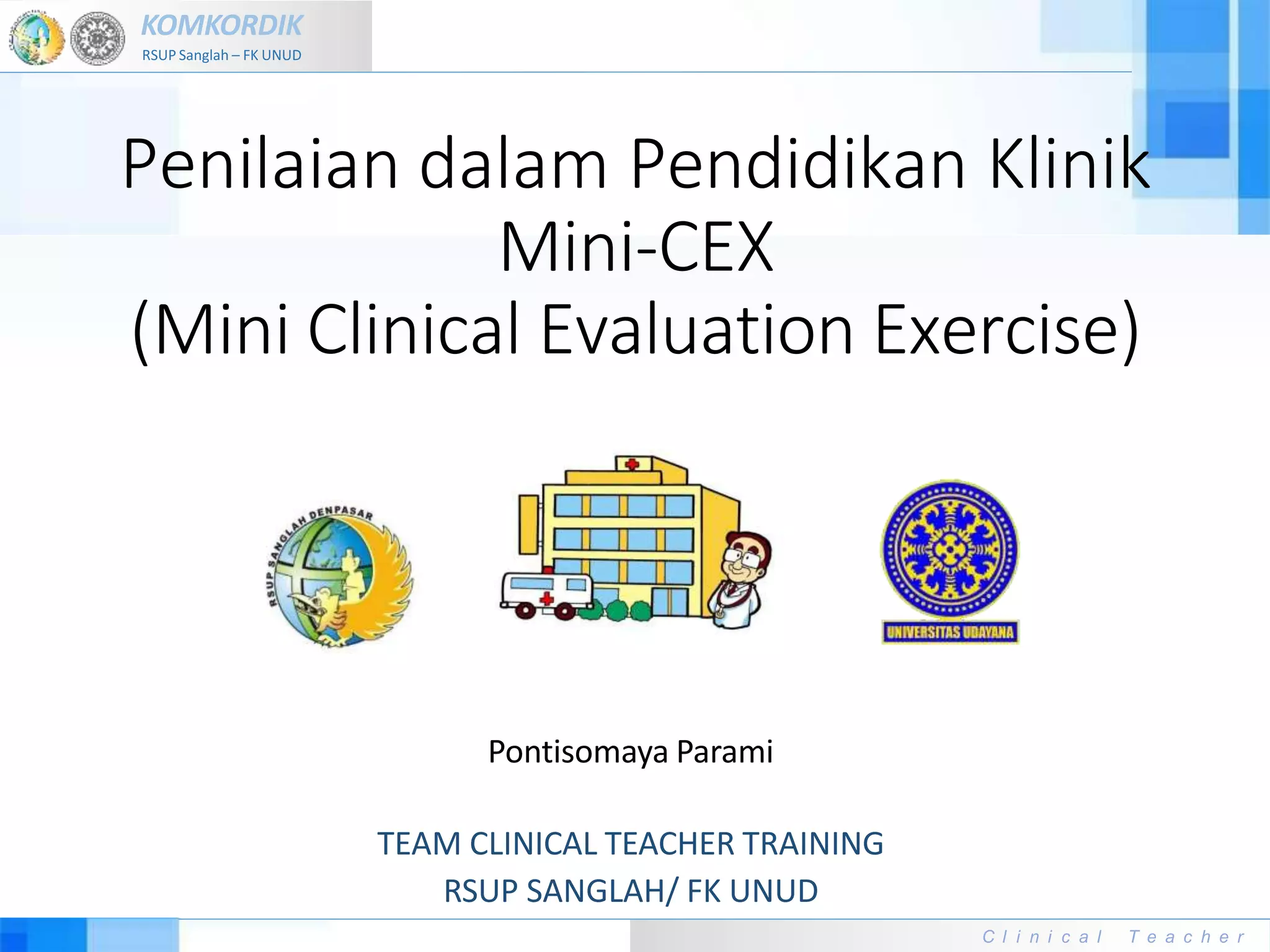 MiniCEX 2021 TOT CLINICAL TEACHER.pptx