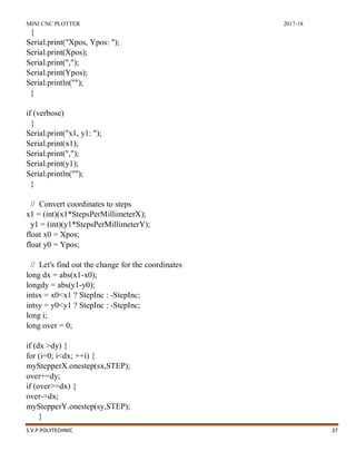 Mini cnc plotter or printer | PDF