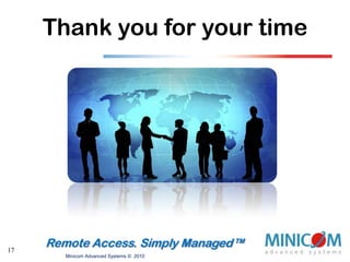 One IP address, username, password