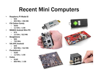 Mini Computers | PPTX