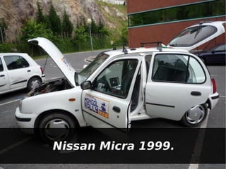 Minicong: una aventura solidaria con Asterisk




Nissan Micra 1999.
 
