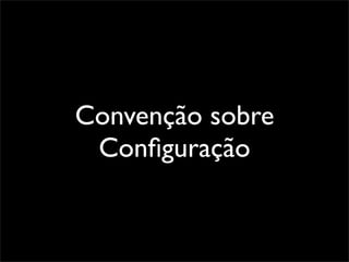 Convenção sobre
 Conﬁguração
 