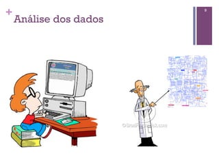 +
Análise dos dados
9
 