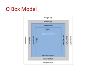 O Box Model