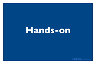 Hands-on
 