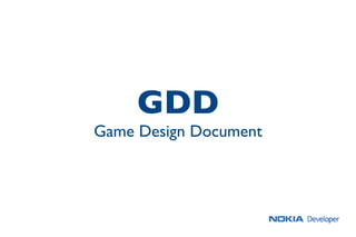 GDD
Game Design Document
 