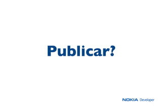 Publicar?
 