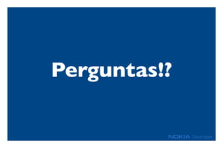 Perguntas!?
 