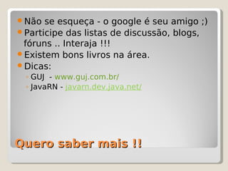 Mini Curso Java Day(Eliane Raquel)