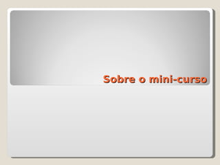 Mini Curso Java Day(Eliane Raquel)