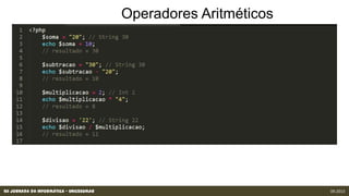XII Jornada da Informática - Unicesumar 09.2013
 