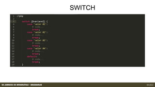 XII Jornada da Informática - Unicesumar 09.2013
 