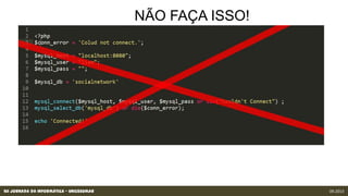 XII Jornada da Informática - Unicesumar 09.2013
 