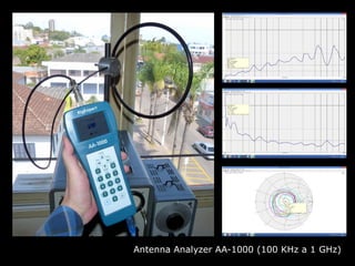 Antenna Analyzer AA-1000 (100 KHz a 1 GHz)
 