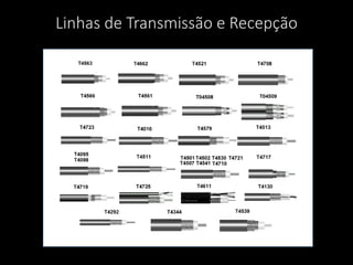 Linhas de Transmissão e Recepção
 