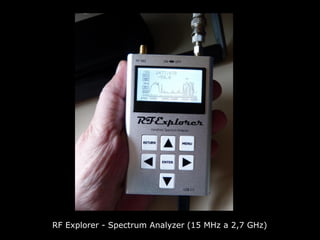 RF Explorer - Spectrum Analyzer (15 MHz a 2,7 GHz)
 