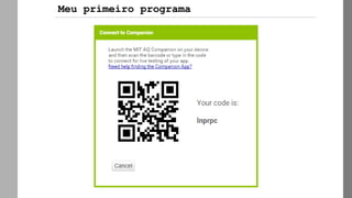 Meu primeiro programa
 