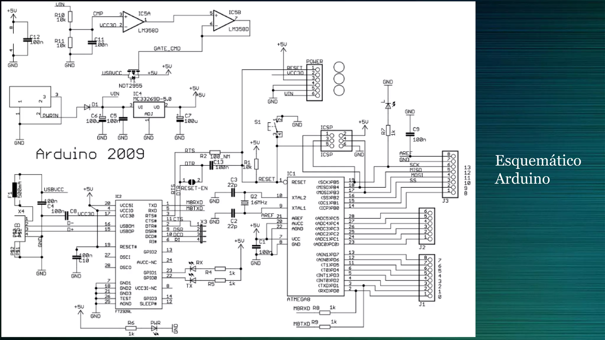 Esquemático
Arduino
 