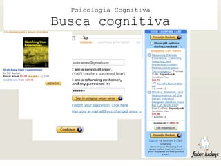 Psicologia Cognitiva
Busca cognitiva
 