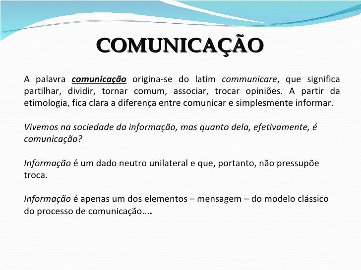Mini curso comunicação (apresentação)