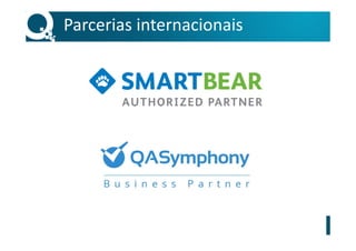 Parcerias internacionais
 