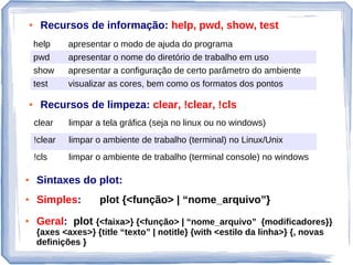 Mini-Curso: gnuplot | PDF