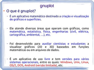 Mini-Curso: gnuplot | PDF