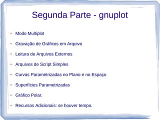 Mini-Curso: gnuplot | PDF