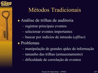 Sistemas de Detecção de Intrusão