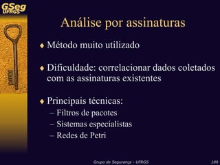 Sistemas de Detecção de Intrusão