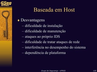 Sistemas de Detecção de Intrusão