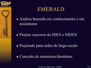 Sistemas de Detecção de Intrusão