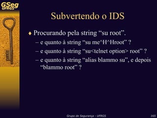 Sistemas de Detecção de Intrusão