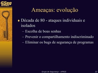 Sistemas de Detecção de Intrusão