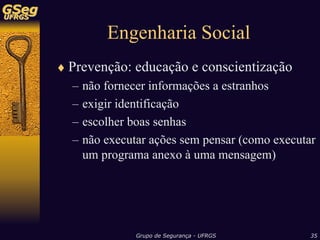 Sistemas de Detecção de Intrusão