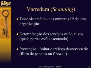 Sistemas de Detecção de Intrusão