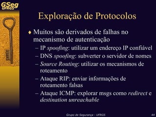 Sistemas de Detecção de Intrusão