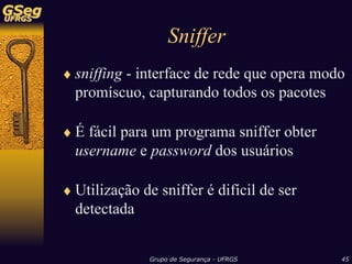 Sistemas de Detecção de Intrusão