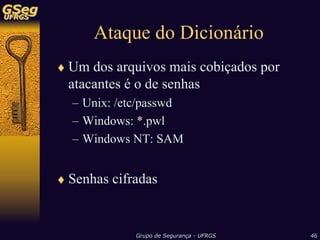 Sistemas de Detecção de Intrusão