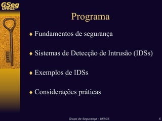 Sistemas de Detecção de Intrusão