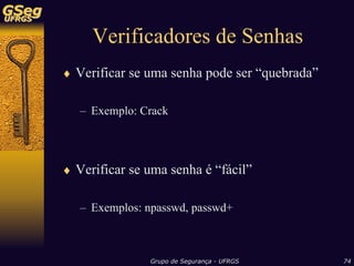 Sistemas de Detecção de Intrusão